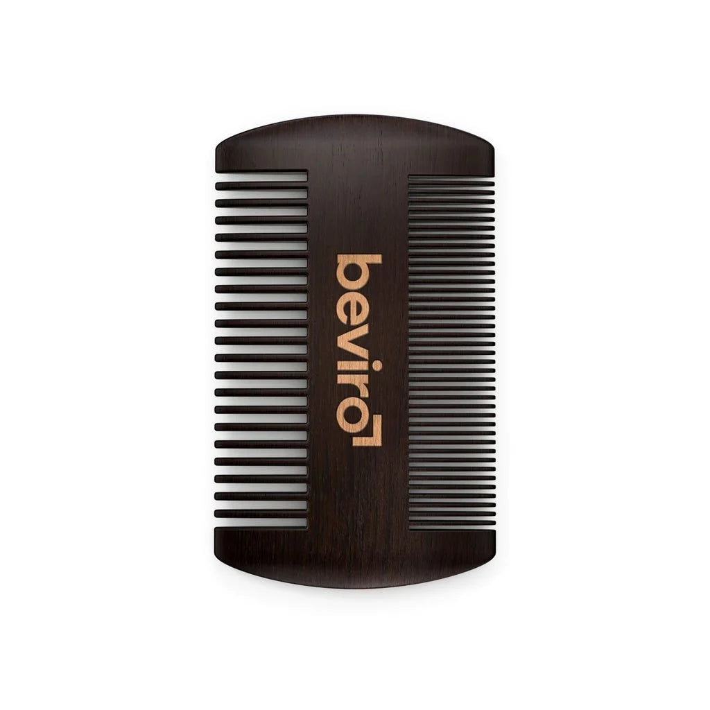 Beviro Pear Wood Beard Comb